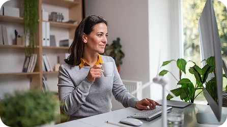 Professional working