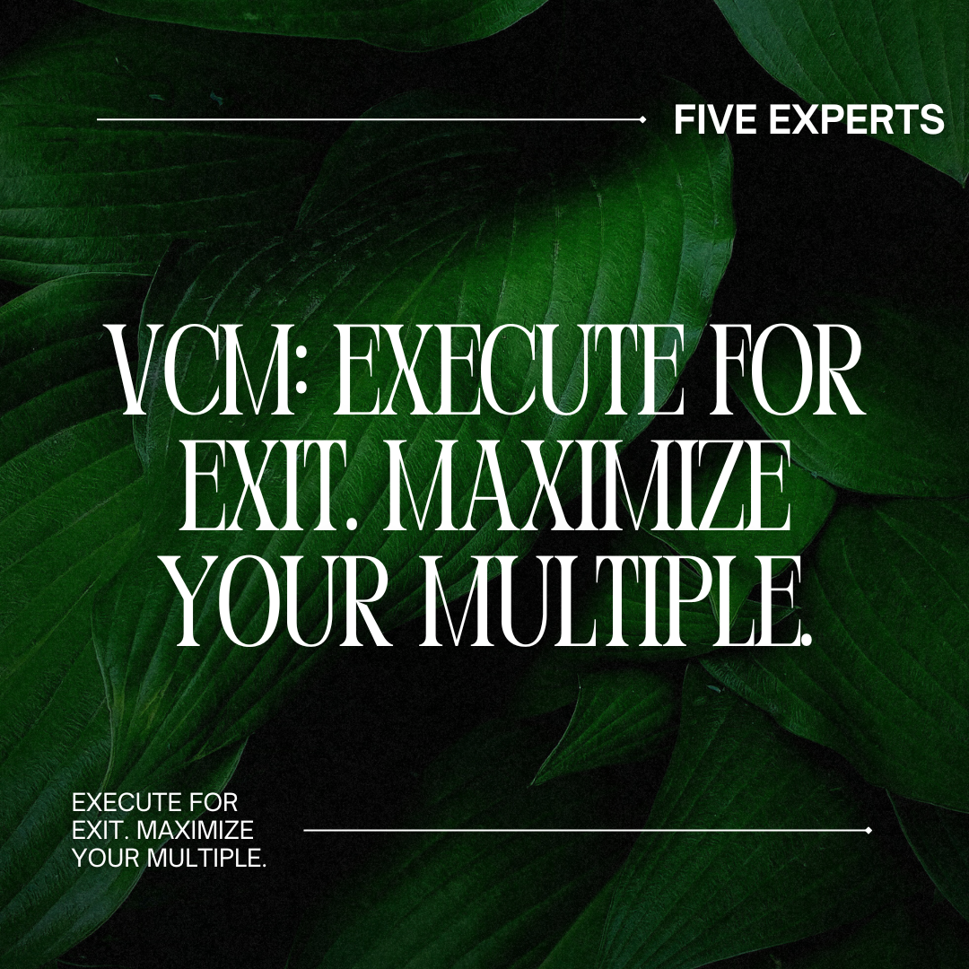 The VCM Playbook: 3 Pillars for Search CEOs to Maximize Exit Value